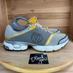 IQ Pearl Zuni White & Grey Athletic Sneaker Shoes Womens Size 10.5